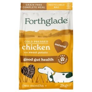 Forthglade Cold Pressed Grain Free Chicken dog Food 2kg | UK Seller product pack
