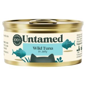 Untamed Wild Tuna in Jelly Cat Food 75G | UK Seller product pack