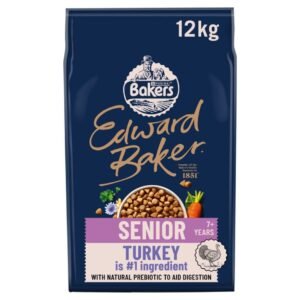 BAKERS Senior Dog Edward Baker Turkey 12kg | UK Seller product pack