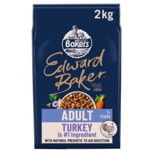 BAKERS Edward Baker Turkey Dry Dog Food 2kg | UK Seller product pack