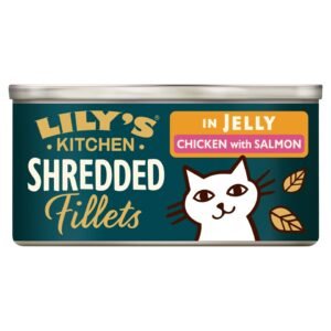 Lily’s Kitchen Cat Shredded Fillets in Jelly Chicken & Salmon 70G | UK Seller product pack