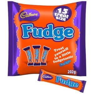 Cadbury Fudge treat size chocolate bars multipack 202g