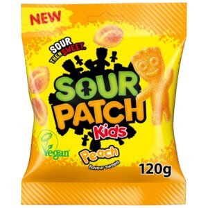 Sour Patch Kids Peach Flavour Sweets 120g | UK Seller