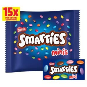 Smarties Mini Cartons Chocolate 15 Pack Multipack 216g | UK Seller