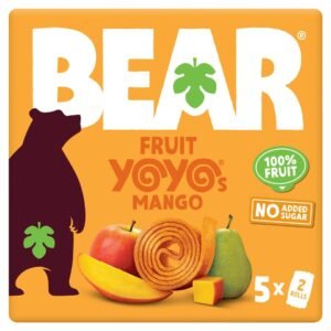 BEAR Fruit Yoyos Mango Multipack 5 x 20g | UK Seller