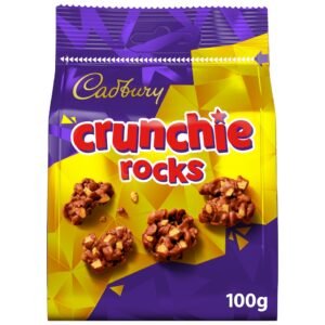 Cadbury Crunchie Rocks Chocolate Bag 100G | UK Seller
