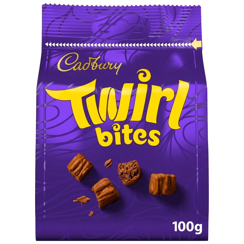 Cadbury Twirl Bites Chocolate Bag 100G | UK Seller