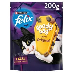 FELIX Goody Bag Original Chicken; Liver and Turkey Cat Treats 200g | UK Seller product pack