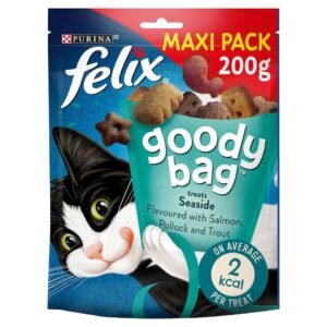 Felix Goody Bag Cat Treats Seaside Mix 200G | UK Seller product pack