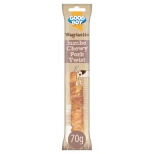 Good Boy Wagtastic Dog Treats Jumbo Port Twist 70g | UK Seller product pack