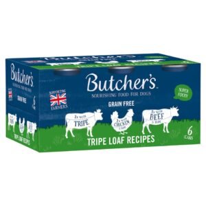 Butcher's Tripe Loaf Dog Food Tins 6X400g | UK Seller product pack