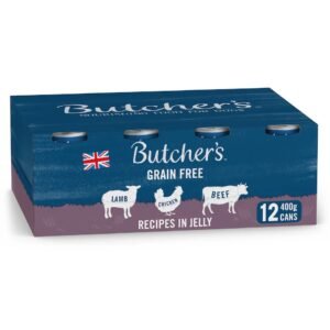 Butcher's Recipe In Jelly Dog Food Tin 12X400g | UK Seller product pack