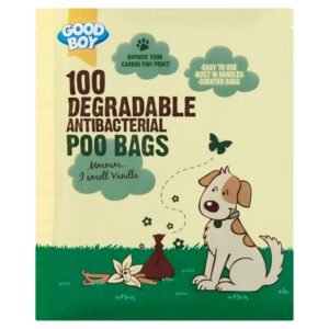 Good Boy Antibacterial Degradable Poo Bags X 100 | UK Seller product pack