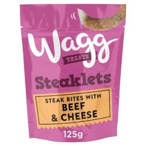 Wagg Steaklets Dog Treats 125g | UK Seller product pack