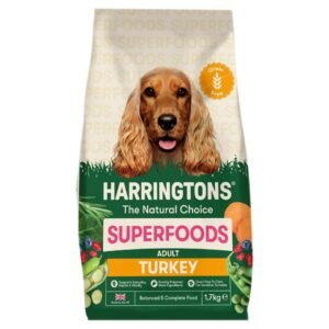 Harringtons Superfoods Adult Dog Food - Turkey With Vegetables 1.7kg | UK Seller product pack