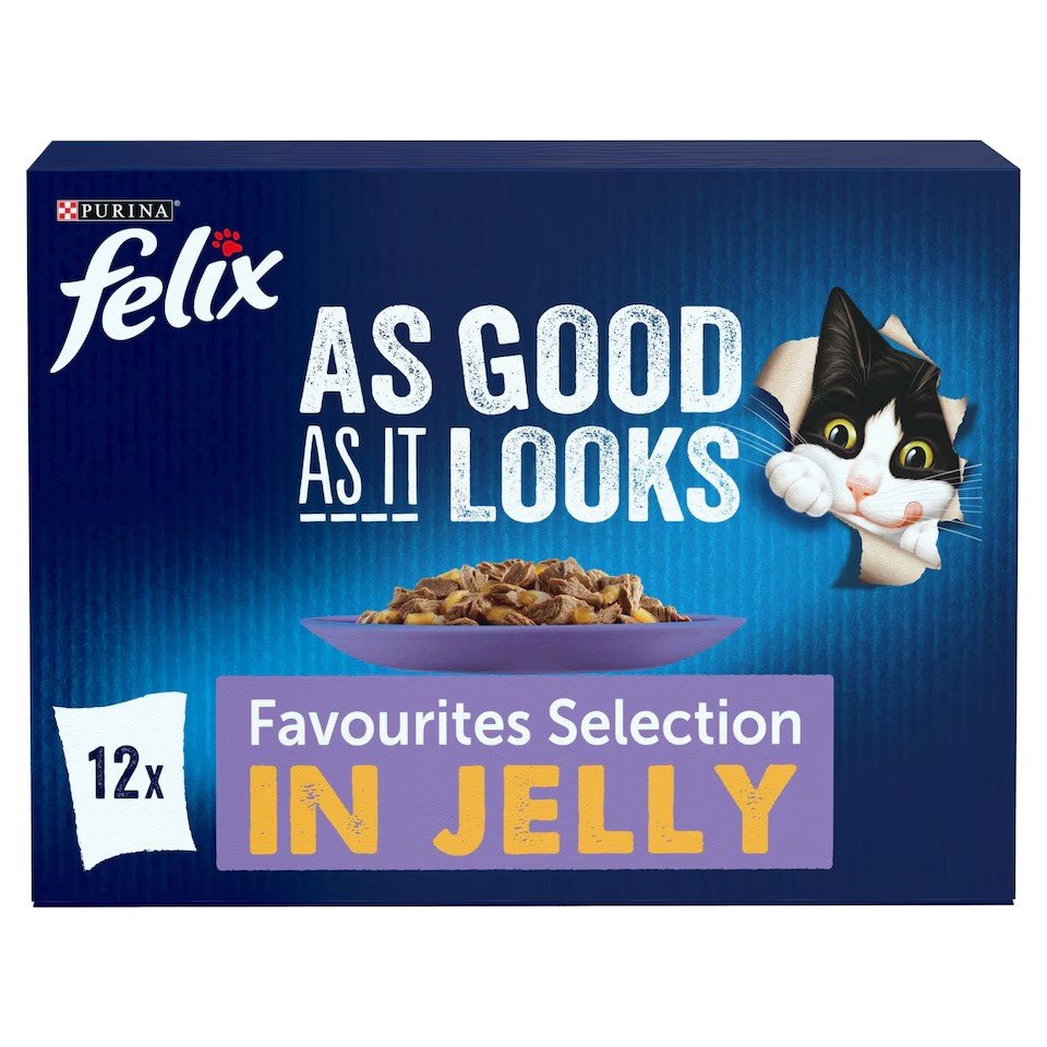 Felix As Good As it Looks Favourites Selection Wet Cat Food 12x85g | UK Seller product pack