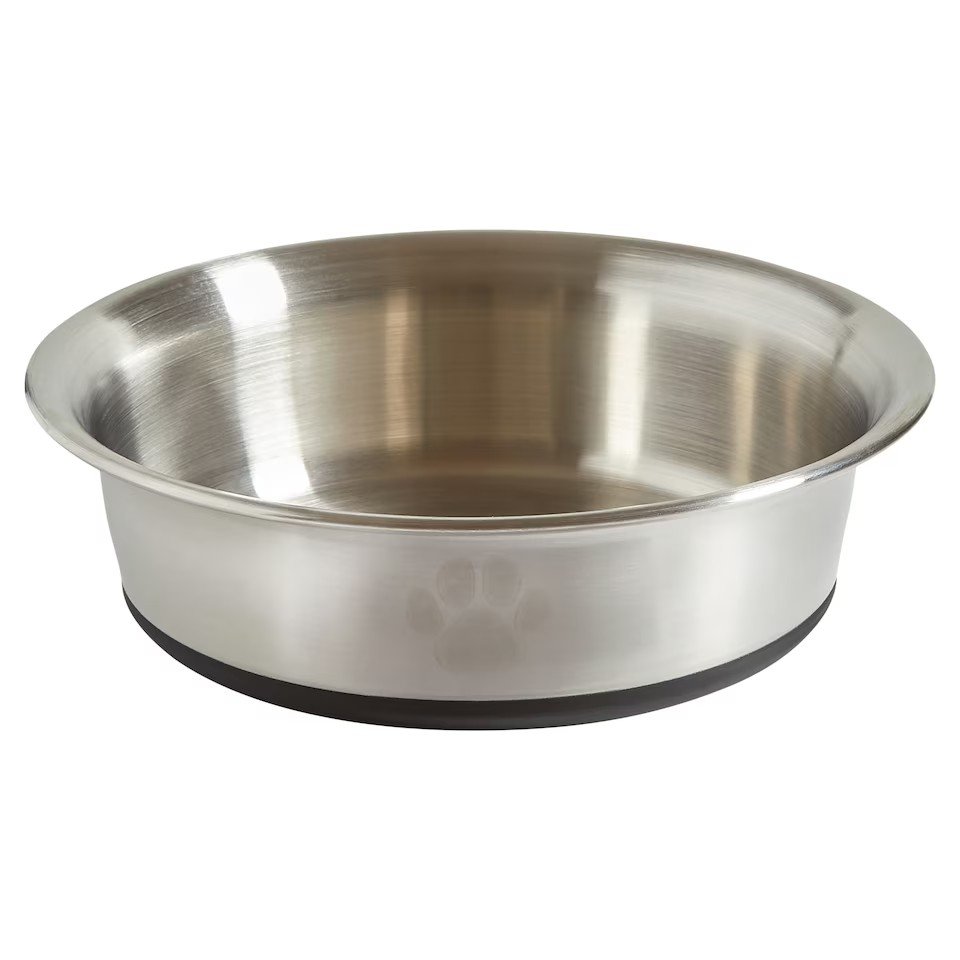 Good Boy Home Non Slip Stainless Steel Dog Bowl 18cm | UK Seller product pack
