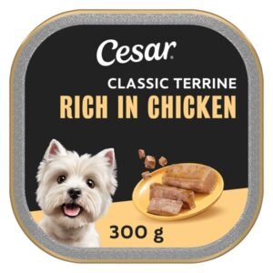 CESAR Wet Dog Food Garden Terrine with Chicken in Loaf 300g | UK Seller product pack