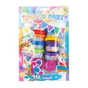 Time to Party 10 Tubs of Colourful Dough | UK Seller