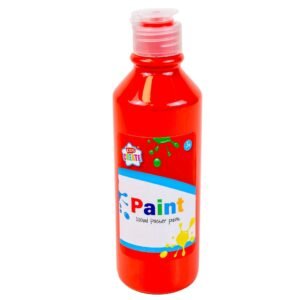 Kids Create Ready Mix Poster Paint Red, 300ml | UK Seller