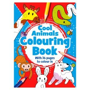 Cool Animals Colouring Book | UK Seller