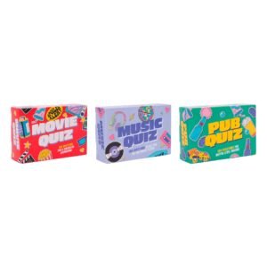 Professor Puzzle Mini Quiz, 100 Questions, Assorted | UK Seller