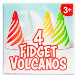 HGL Fidget Volcanos 4 Pack | UK Seller