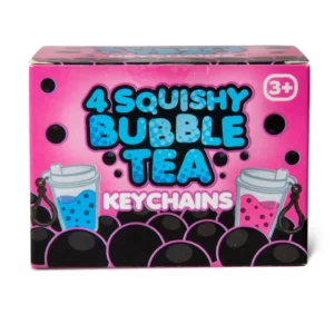 Bubble Tea Keychains, 4 Pack | UK Seller