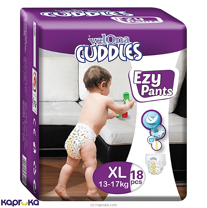 Velona Cuddles Ezy Baby Pants Extra Large - 18 Pack